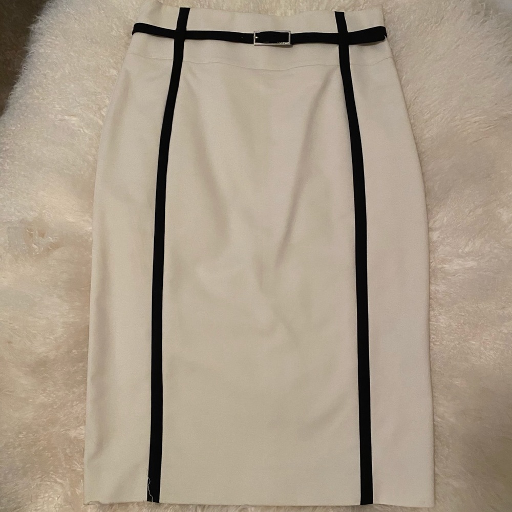 Karen Millen Pencil Skirt Black & White